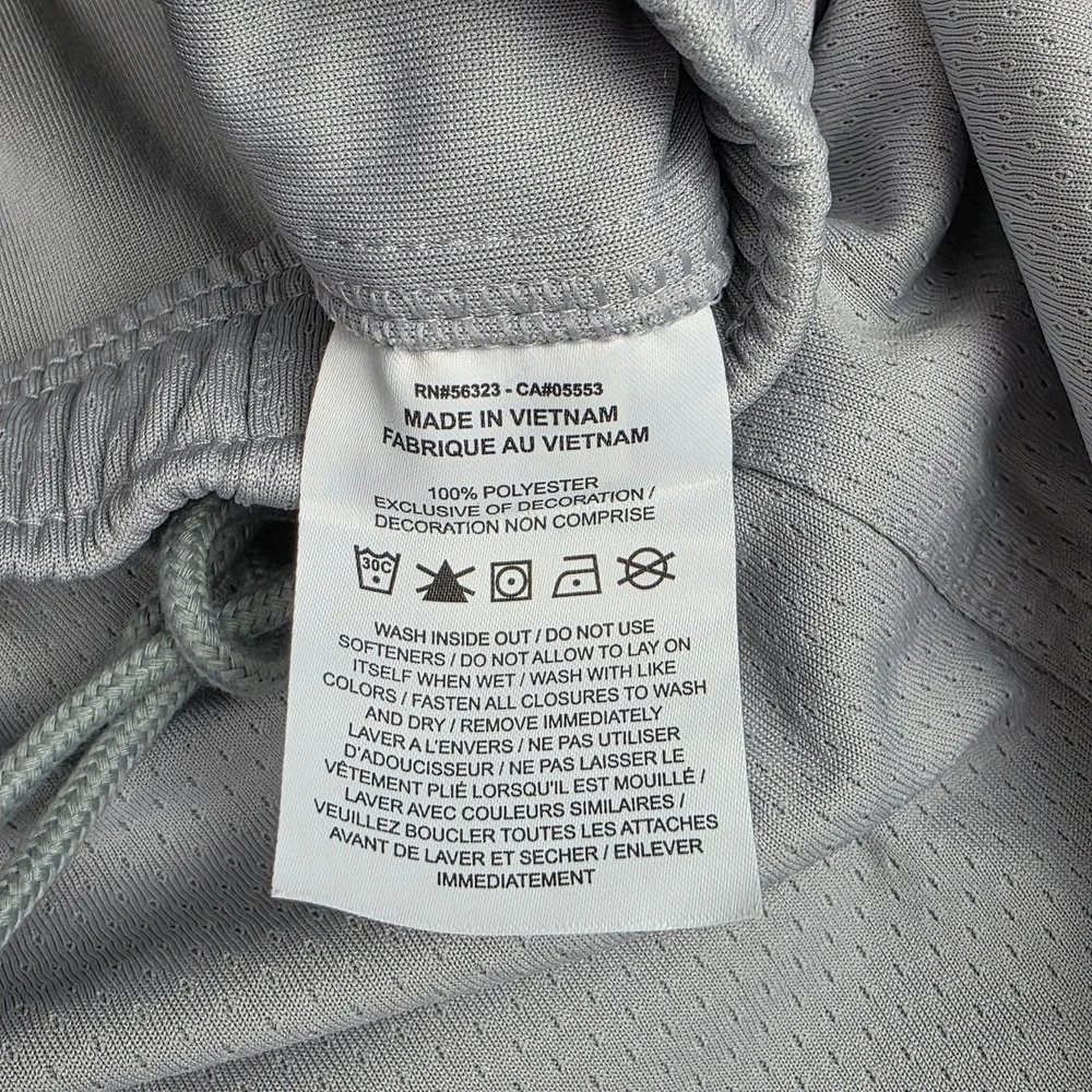 Nike Club Flow Gray Mesh Gym Outdoor Shorts Men's Size LT Large Tall FN3514 077